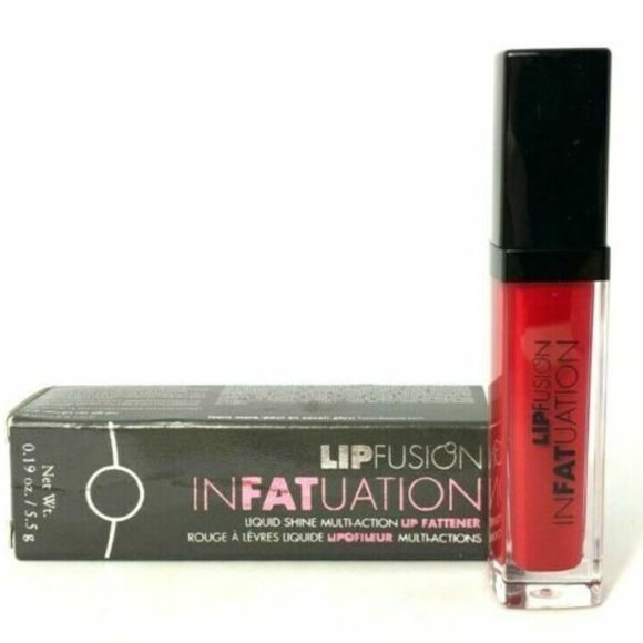 X 3 FUSION BEAUTY Lip Fusion Infatuation Lip Plumping Gloss - Screen Siren - Picture 2 of 5